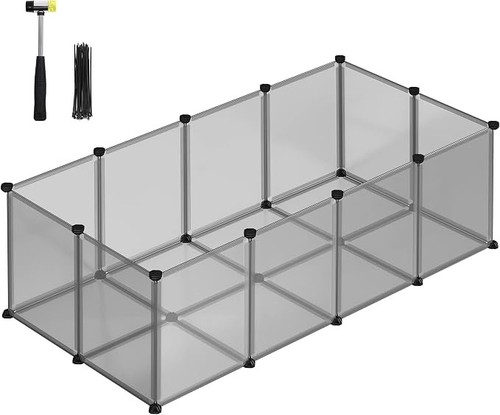 Songmics pet playpen with - songmics,
