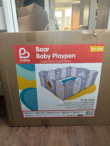 Bezou bear baby play pen - baby,