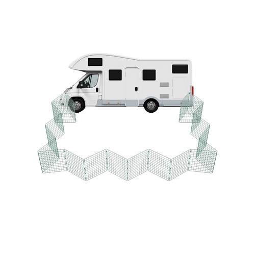 Outdoor dog fence - outdoor, foldable