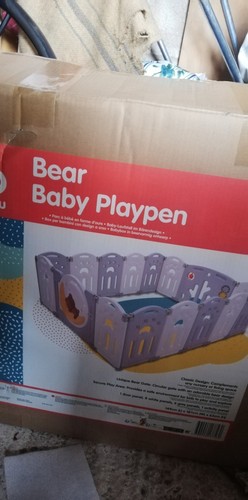 Sleepy bear play pen - bear,
