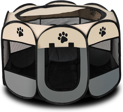 Portable pet playpen small dog - playpen,