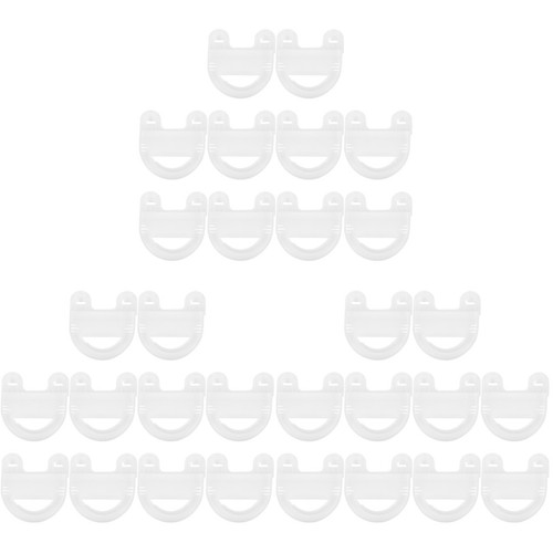 30pcs plastic cage - plastic, connectors