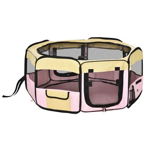 Portable pink puppy - portable, dog