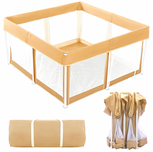 Beige mesh square - mesh, baby