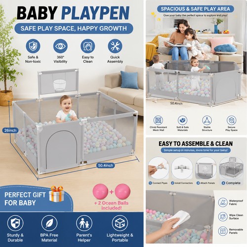 Baby playpen portable - uk,