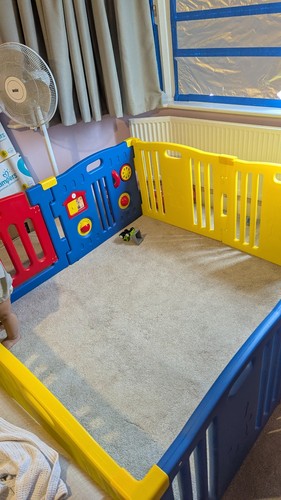 Baby playpen plastic panels - playpen,