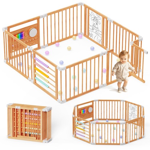 Large 8panels baby playpen - large,