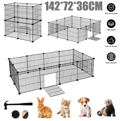 Dog pet pen metal - pen, play
