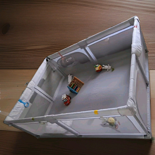 Dripex baby playpen - playpen, grey