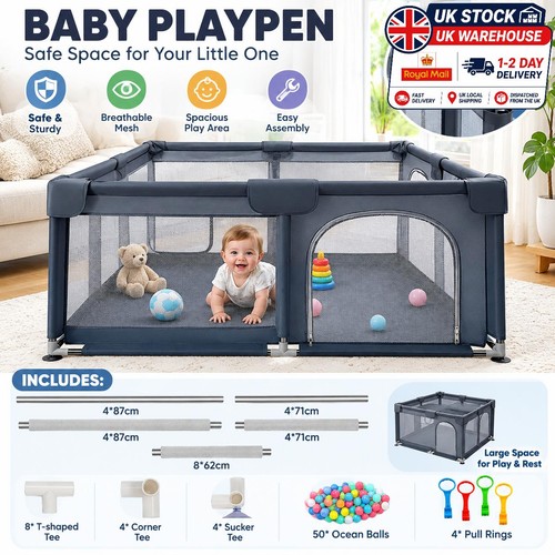 Baby playpen toddlers play pen - play,