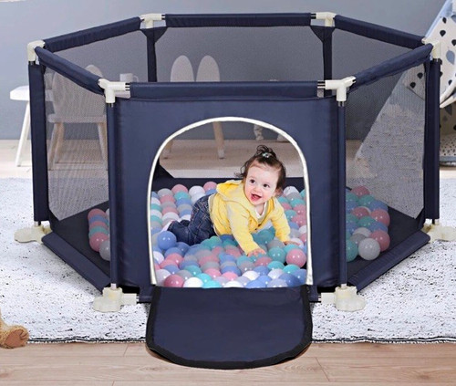 Hexagon mesh baby play pen - baby,