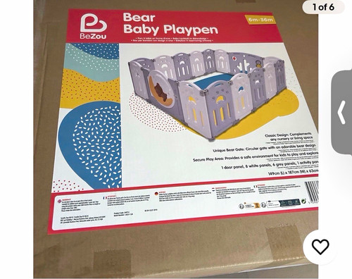 Bezou bear baby playpen - bezou,